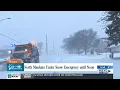 North Mankato snow emergency and statewide crash report