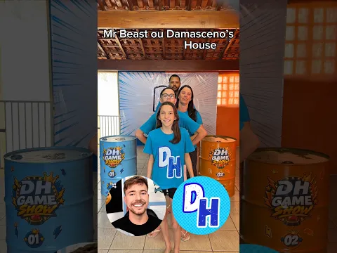 MR BEAST OU DAMASCENO’S HOUSE ? 🤔👀🔥 #shorts