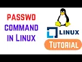 passwd command in Linux with examples How to Use Linux passwd Command