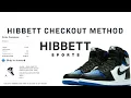 Hibbett Early Checkout Method