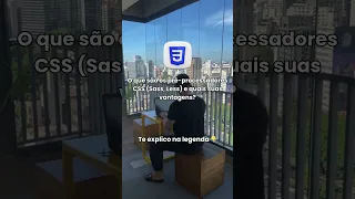 O Que São Os Pré Processadores CSS Sass Less 