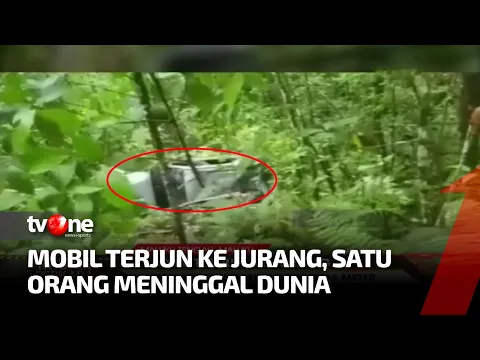 Sebuah Mobil Ditemukan Terperosok ke Dalam Jurang Sedalam 25 Meter di Maluku Tengah