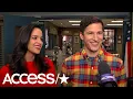 Brooklyn Nine-Nine s Melissa Fumero Andy Samberg On Their Show s Return Amy Jake s Honeymoon