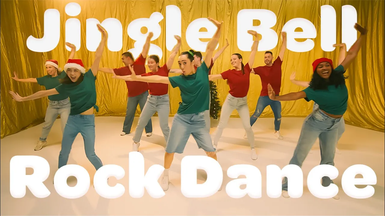 Jingle Bell Rock Christmas Dance | Easy Christmas Choreography Dance Song Jingle Bell Rock Christmas Dance | Easy Christmas Choreography Dance Song