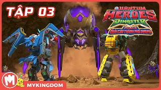 DINOSTER 2 - GIẢI CỨU THÀNH PHỐ DINOPIA | Tập 03: Bên Trong Lưới Nhện - PHIM KHỦNG LONG
