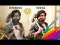 KGF chapter 2 || Realistic drawing ....Yash.... Renjith Nooranad...