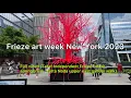 Lagu NewYork Frieze art week 2023 full video(TEFAF,Nada, Volta, future, Independent, and so on) @ARTNYC