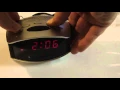 Durabrand CR-502 AM FM Alarm Clock Radio