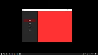 Java Swing Custom Side Tab Using Card Layout