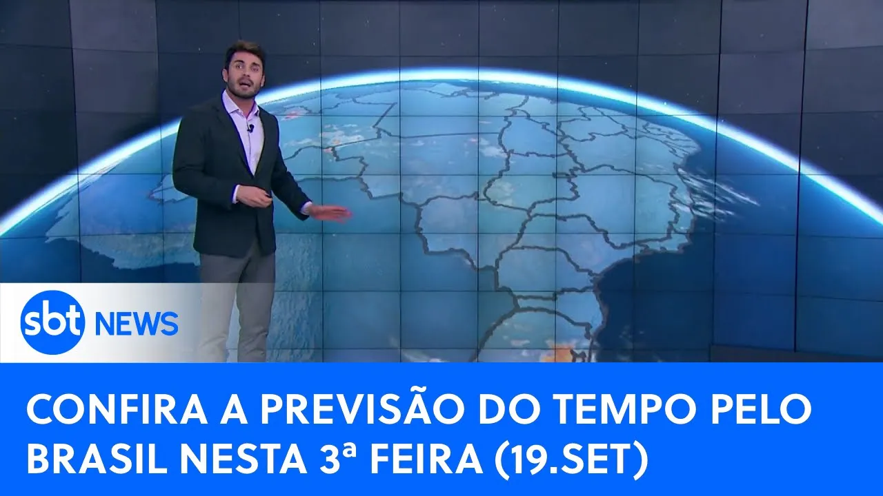 Previsão: calor e baixa umidade do ar entre Tocantins e São Paulo | #SBTNewsnaTV (19/09/23)