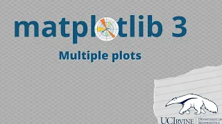Matplotlib 3 Multiple plots