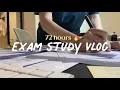 Lagu (sub) 72 Hours Exam Study vlog🔥| Let's cram for exam⚡