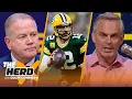 Happy 38th birt ay to Aaron Rodgers Colin Cowherd defends Brian Kelly THE HERD