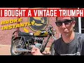 Download Lagu Ik kocht een volledig gerestaureerde Britse motorfiets en hij ging meteen kapot