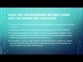 Introduction Client-Side and Server-Side Languages Web Development Explained