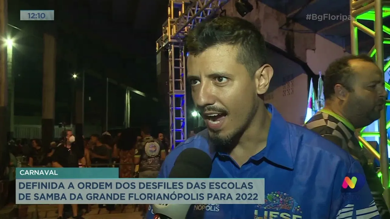 Carnaval: definida a ordem dos desfiles das escolas de samba da Grande Florianópolis para 2022