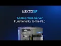 Nexto XF - Adding Web Server Functionality to the PLC