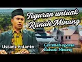Lagu Teguran Allah SWT untuak Ranah Minang,  Ustadz Epianto Dt Paduko,  Bahasa Minang 