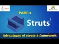 Advantages of struts 2 java framework part 4 struts 2 vs spring vs spring boot