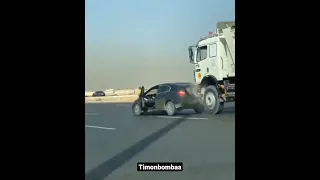 قولولي رأيكوا في سائق النقل الثقيل                حوادث سيارات  حادث سيارات         اهمال  مصر دندنها