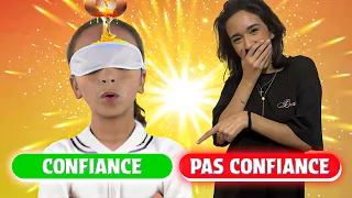 JEU DE LA CONFIANCE ENTRE SOEURS ! (Lilo triche...)