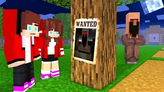 MAIZEN : JJ and JJ Girl Found Screaming Villager - Minecraft Animation