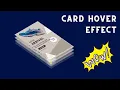 Amazing CSS Card Hover EFFECTS using Inline CSS Variables