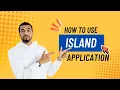 HOW TO USE ISLAND WORK SPACE APPLICATION ON YOUR PHONE