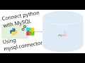 How to install mysql connector for mysql python interface KNOW MORE 2020