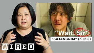 korean language professor breaks down squid game s subtitles wired