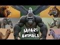 Download Lagu Safari Animal Sounds Song | Fun Nursery Rhyme for Kids - Learn Wild Animal Names \u0026 Sounds