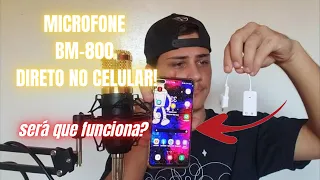 microfone BM 800 no celular- (vale a pena?)