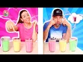 Lagu DE TWIN MILKSHAKE CHALLENGE!! *Papa vs. Mama!! ♥DeZoeteZusjes♥