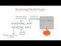 03 02 The stat System Call and stat Structure