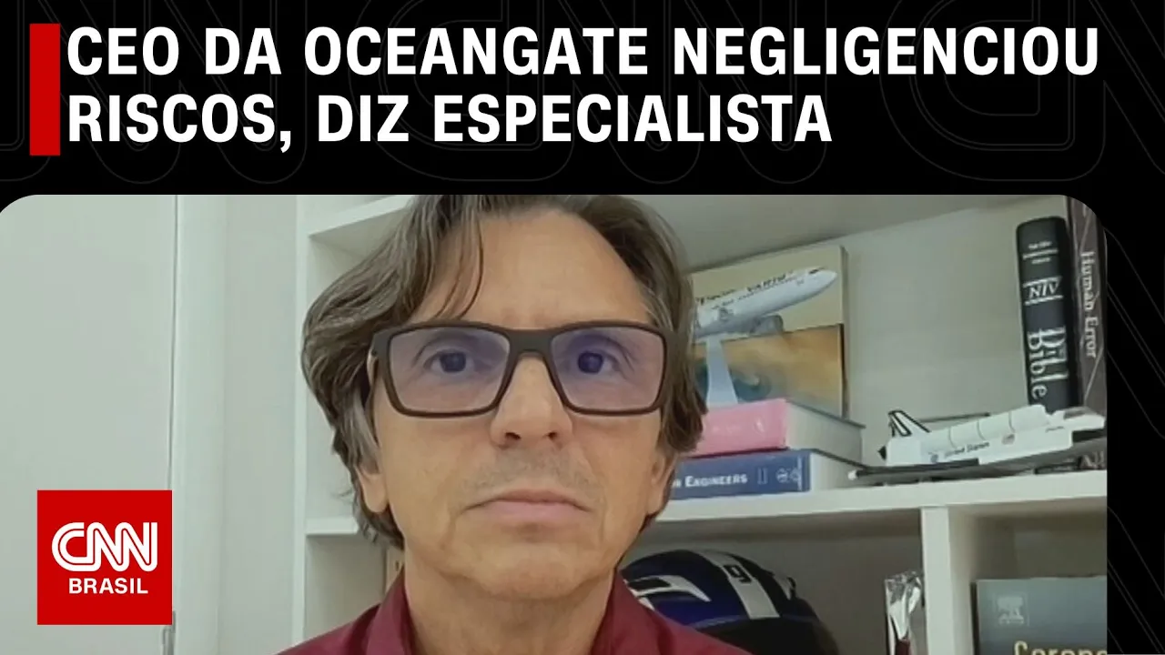 CEO da OceanGate negligenciou riscos, diz especialista | CNN NOVO DIA