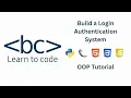 Build a Secure Login System - OOP Tutorial