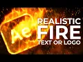 Realistic FIRE Simulation in Adobe After Effects and Stardust TUTORIAL - AEplus 019
