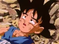Goku transforms in Giant Golden Ape