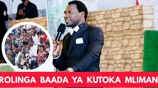 HII HAIJAWAI TOKEA, IBADA KUBWA YA KUFUNGULIWA NA KUTAKASWA MIKONO.