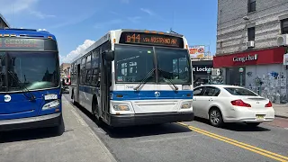 MTA NYCT BUS 2011 Orion VII 3G 7046 On the B44 Nostrand Av