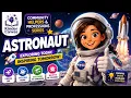 Astronaut for Kids Learn Community Helpers Kinder Canvas