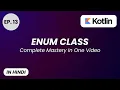 Kotlin Enum Class Explained Simply in Hindi Beginner to Pro - Kotlin Class 2025 PhoneLess