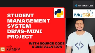 DBMS Mini Project built using Python framework - Flask and MySQL Student Management System