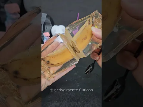 ABRINDO a BANANA a 2 ANOS na RESINA