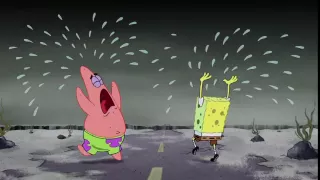 spongebob crying