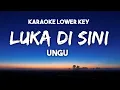 Ungu - Luka Di Sini Karaoke Nada Rendah