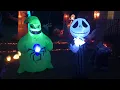 New for 2024 5ft Jack Skellington and Oogie Boogie inflatables review