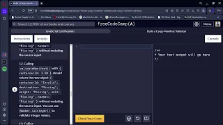 Build a Cargo Manifest Validator 7 18 26