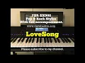 Download Lagu PSR SX900 - Pop \u0026 Rock Styles - LoveSong with full accompaniment