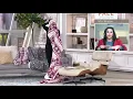 Cuddl Duds Velvet Sherpa Throw with Foot Pocket on QVC